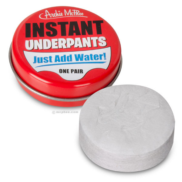  http://mcphee.com/products/instant-underpants#Details